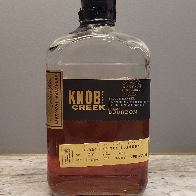 Knob Creek Single Barrel Select (First Capital Liquors)