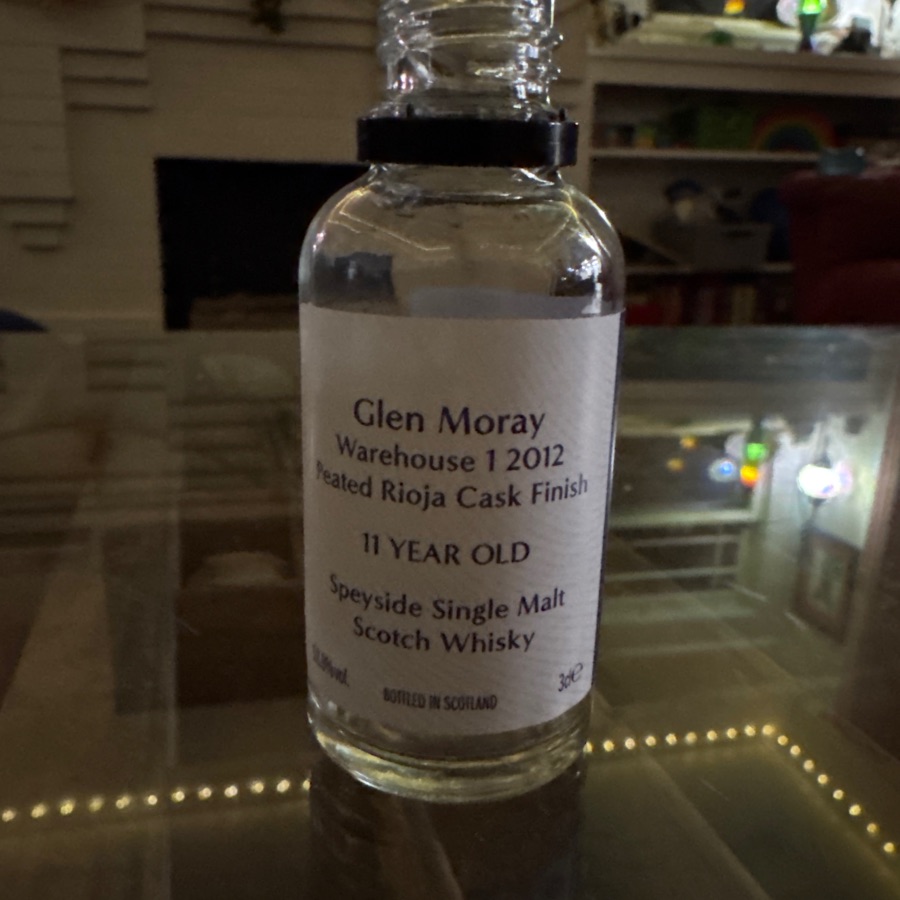 Glen Moray Warehouse 1 2012 Peated Rioja Cask Finish