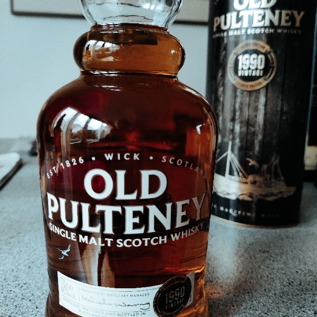 Old Pulteney Single Malt 1990 Vintage