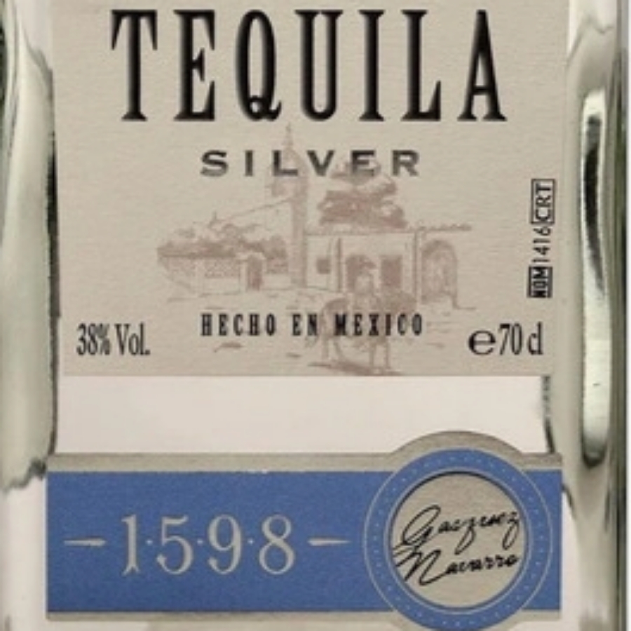 Tequila Silver 1598