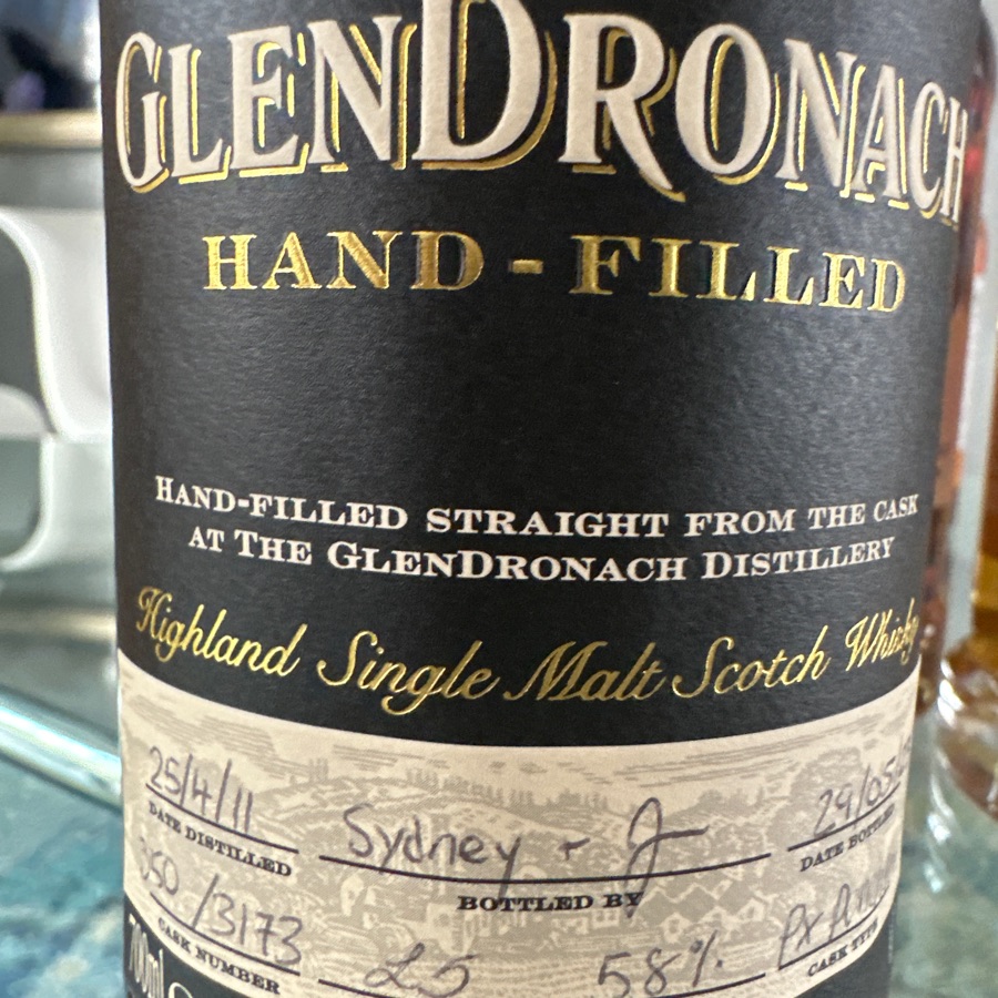 Glendronach Hand-Filled 350/3173