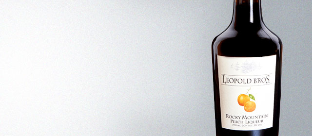 Leopold Bros. Rocky Mountain Peach Liqueur