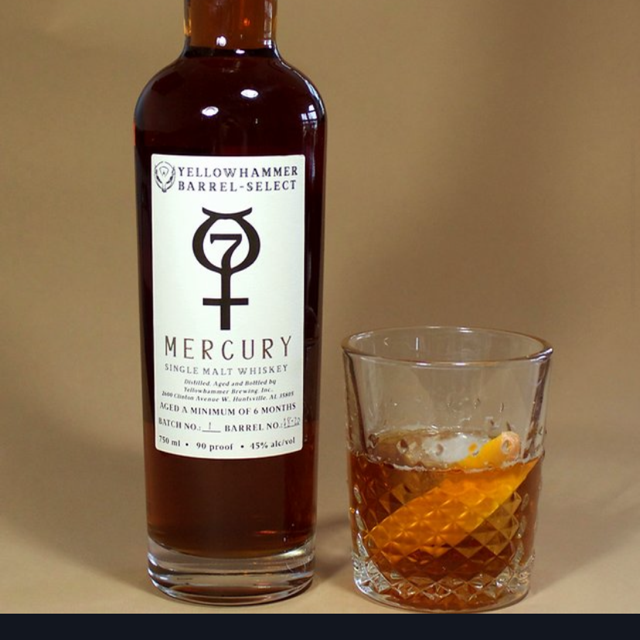 Yellowhammer Mercury Single Malt Whiskey