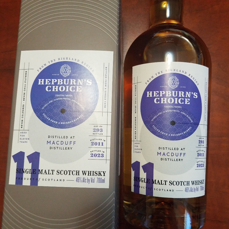 Macduff 11 Year Hepburn's Choice