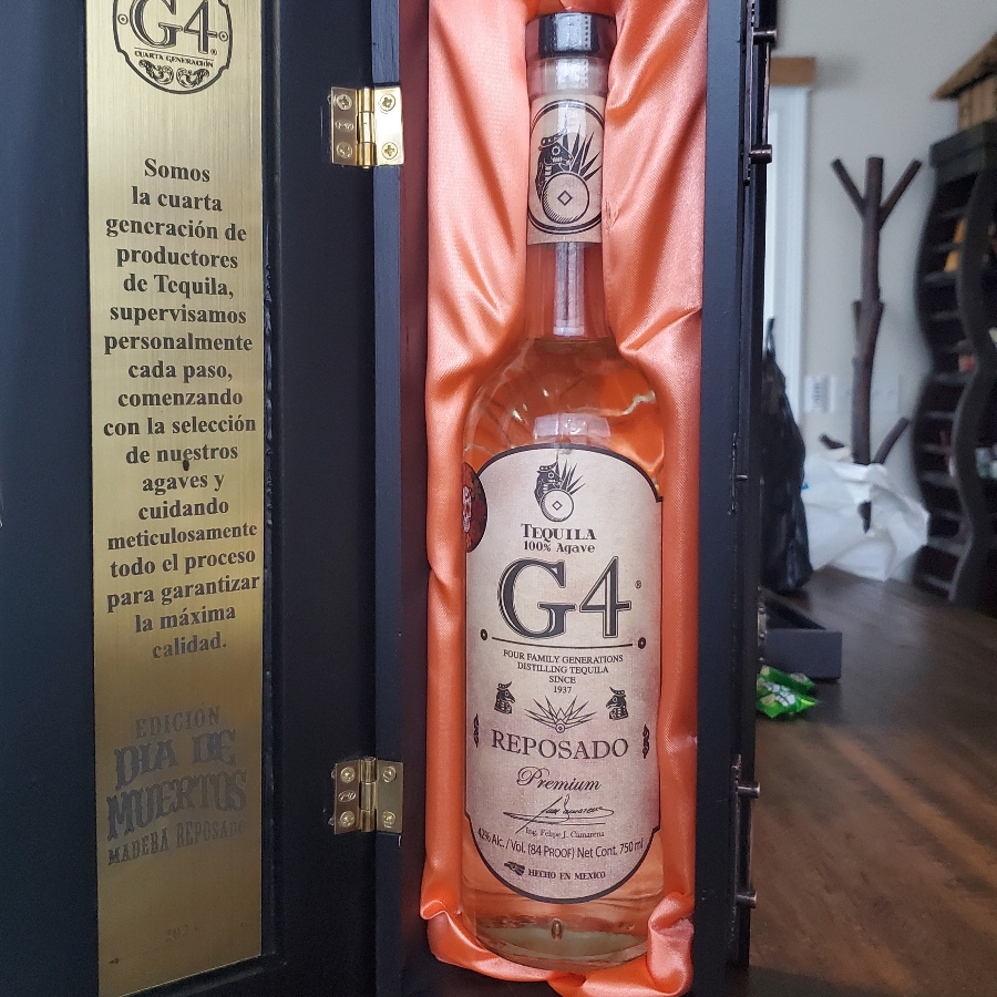 G4 Dia De Muertos Madera Reposado