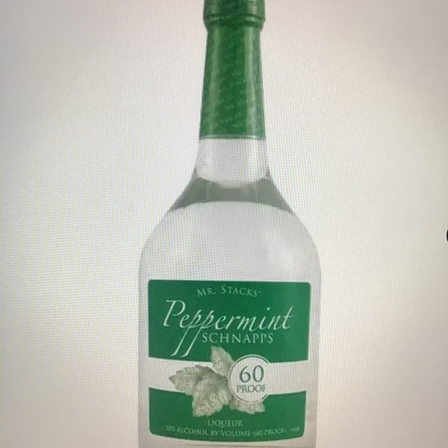 Mr. Stacks Peppermint Schnapps 60 Proof