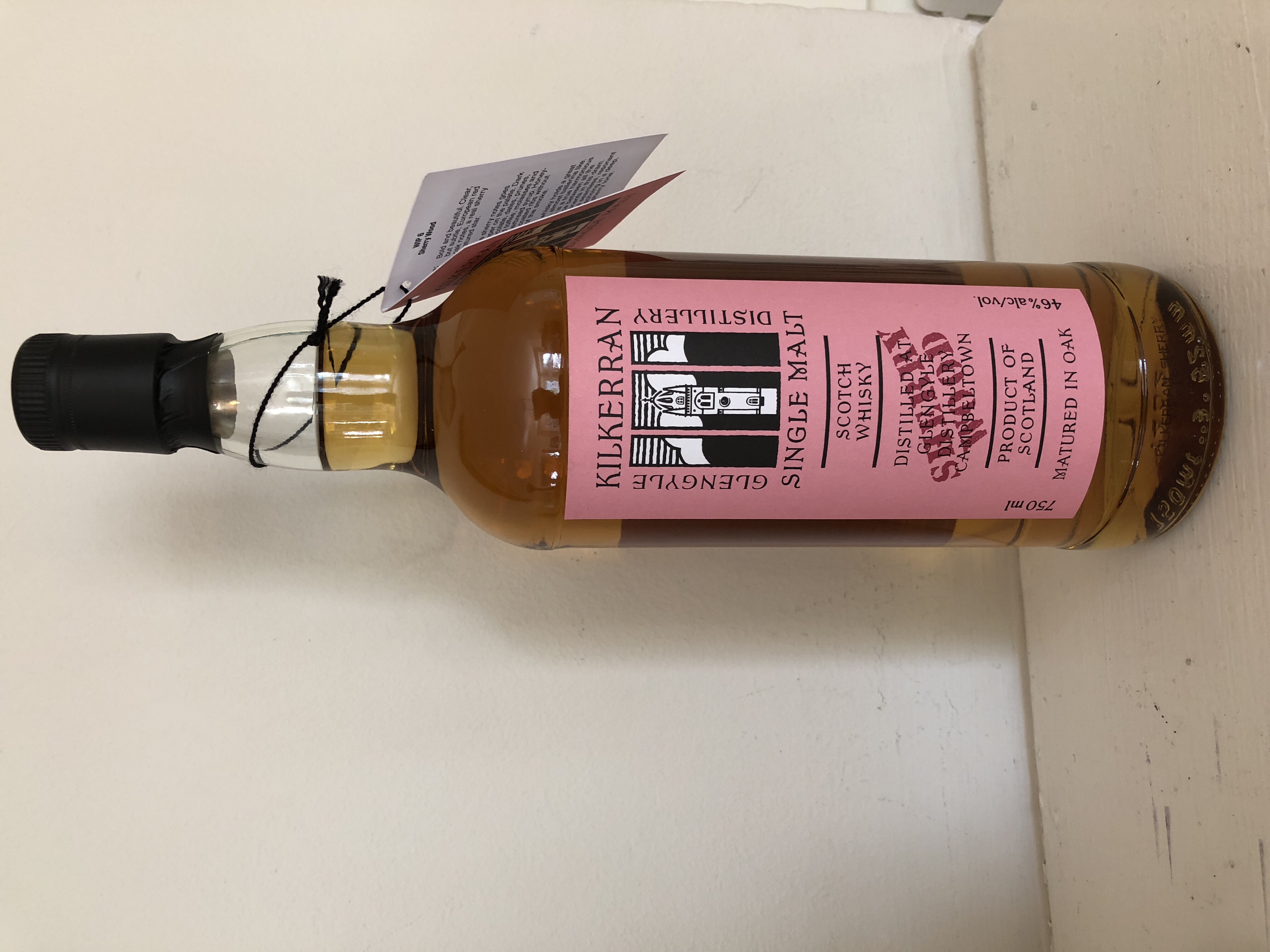 Kilkerran Work in Progress #6 Sherry Wood