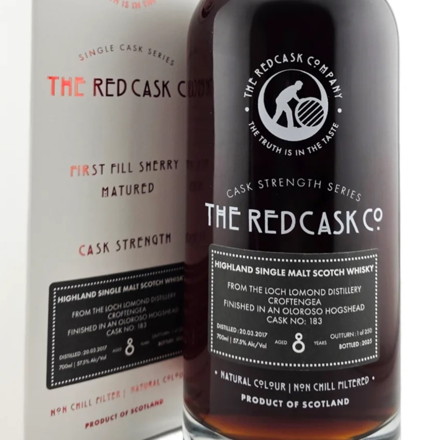 Croftengea (Loch Lomond) 2017 8 Years - The Red Cask Co.