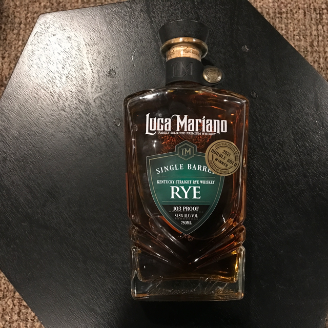 Luca Mariano Single Barrel Rye