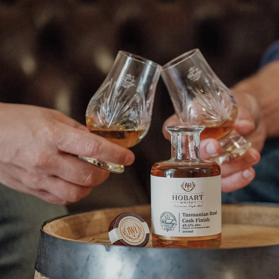 Hobart Tasmanian Rose Cask Finish