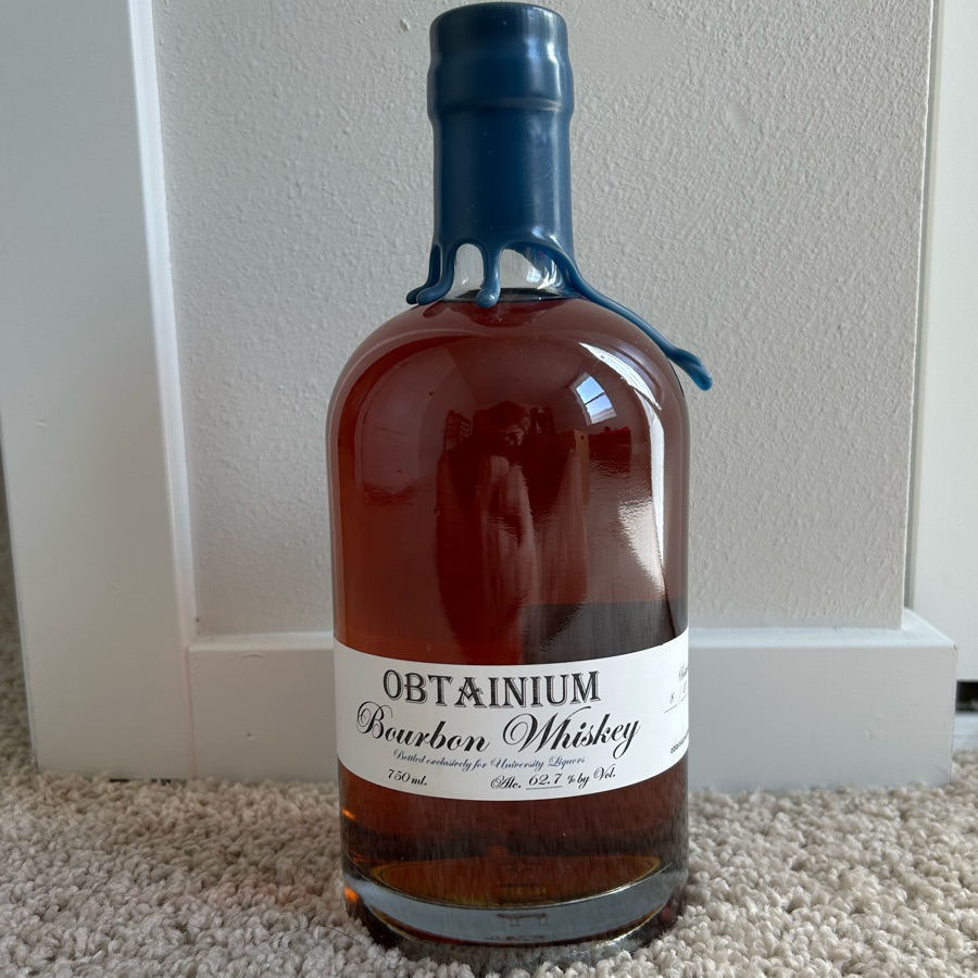 Obtainium Bourbon 2 Year (Exclusively for University Liquors)