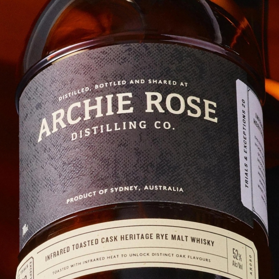 Archie Rose Infrared Toasted Cask Heritage Rye Malt Whisky
