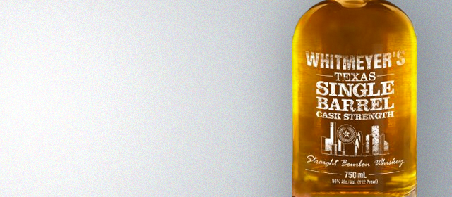 Whitmeyer's Texas Single Barrel Bourbon