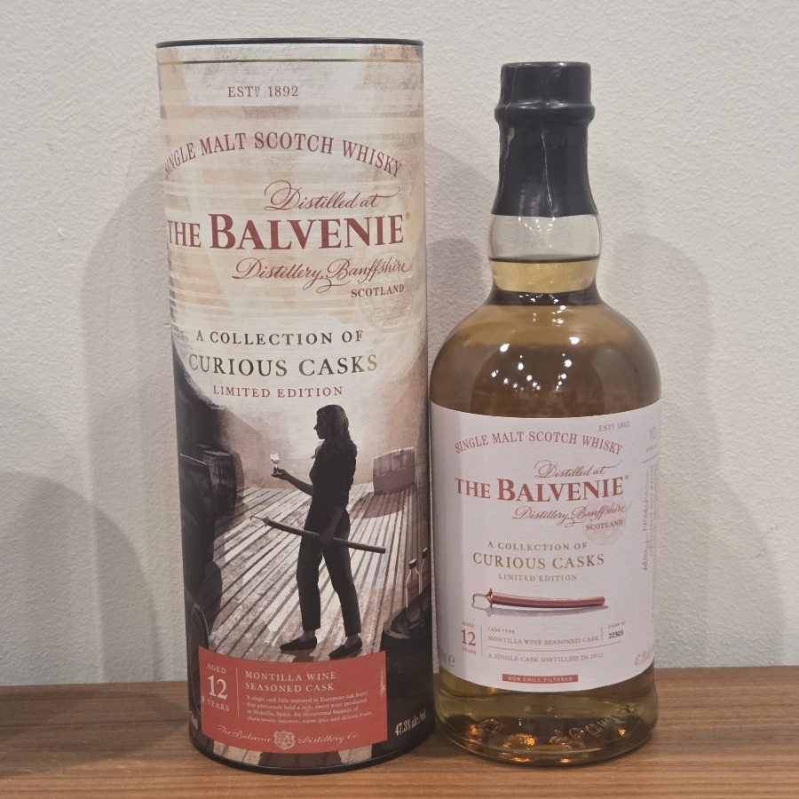 Balvenie Curious Casks Montilla Wine 12 year