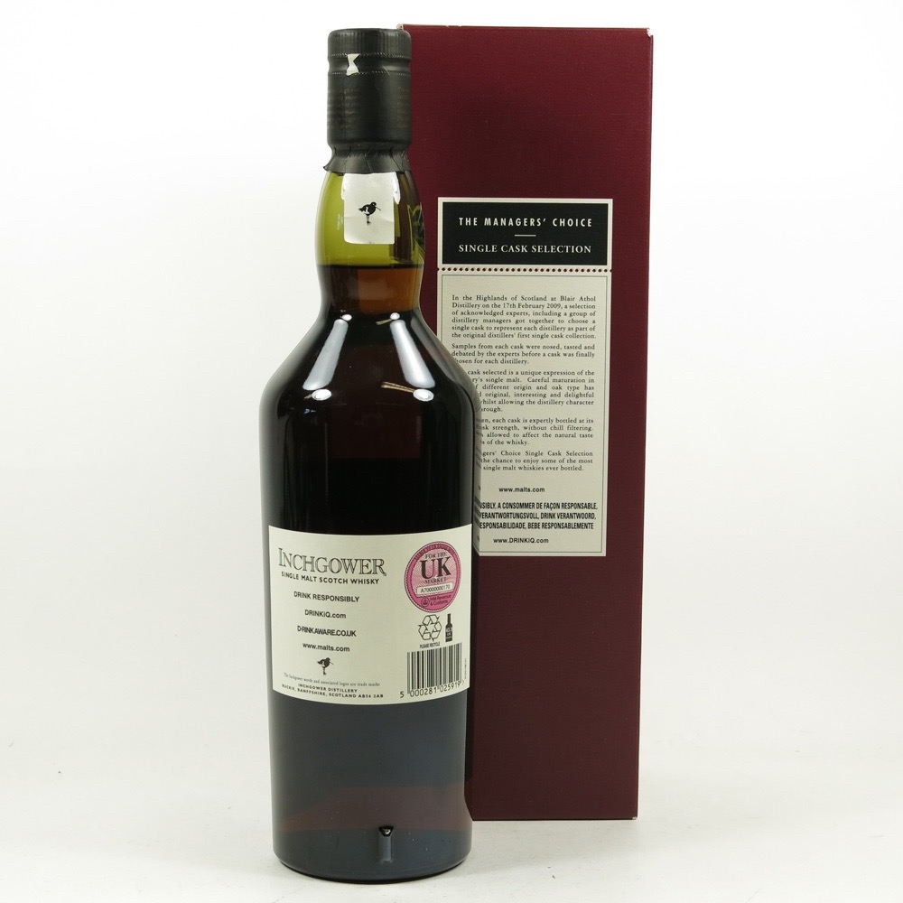 Inchgower 1993 Managers' Choice