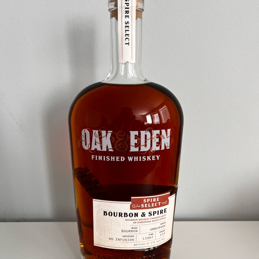Oak & Eden Bourbon & Spire - Spire Select Amburana Wood