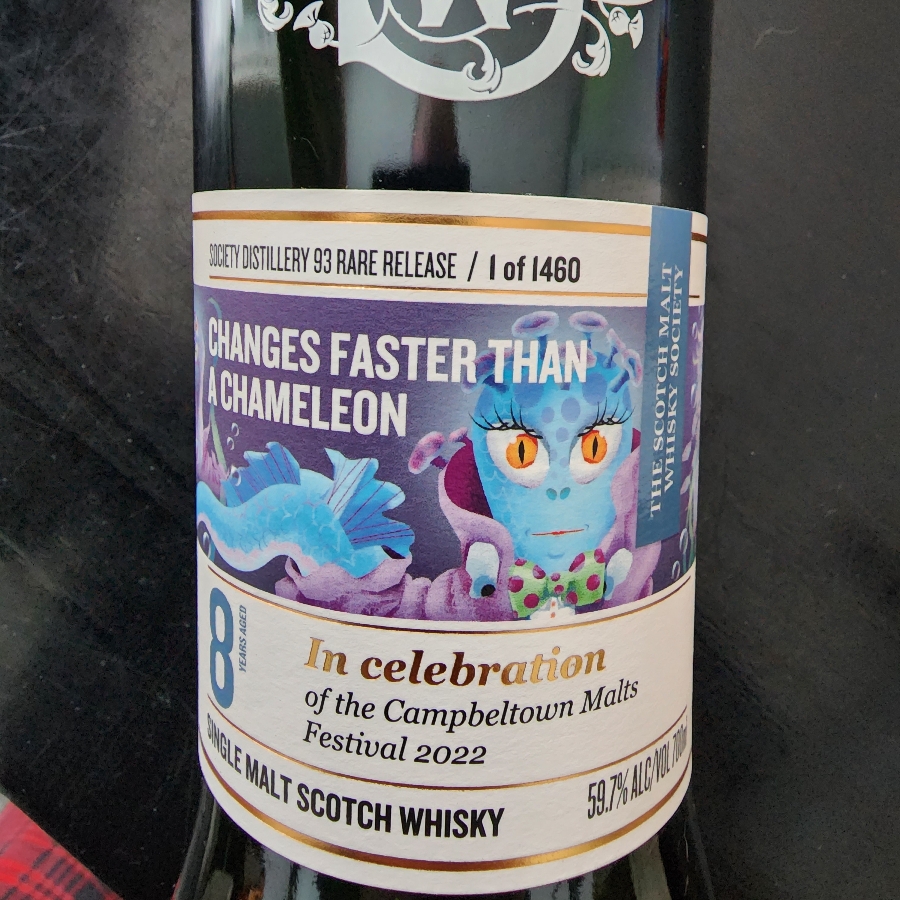 SMWS 93 Rare Release (Changes Faster Than a Chameleon)