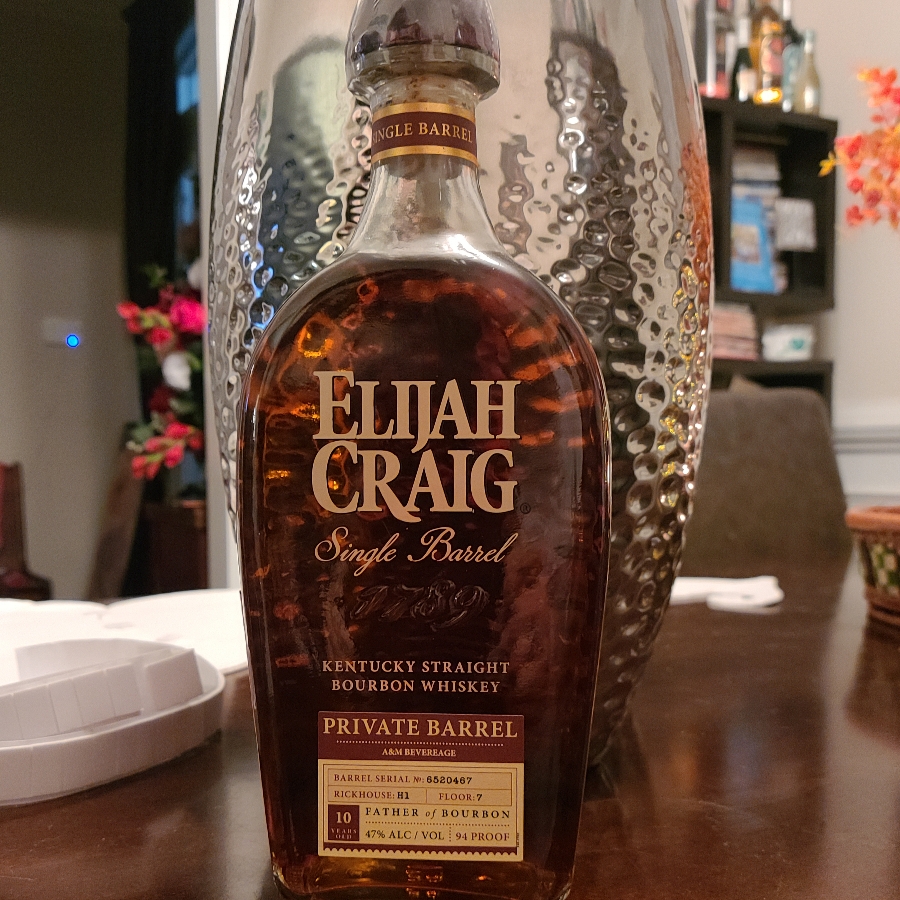 Elijah Craig Single Barrel Private Barrel (A&M Beverage)