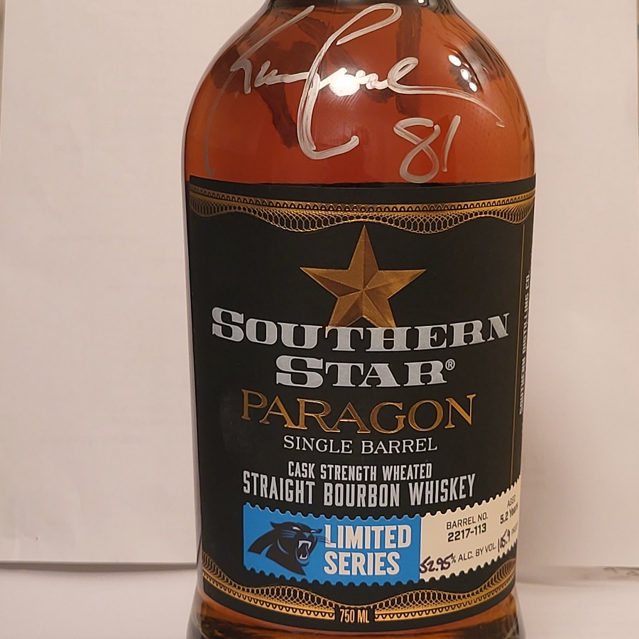 Southern Star Paragon Single Barrel Cask Strength Wheated (20th Anniversary Panthers Limited Series)
