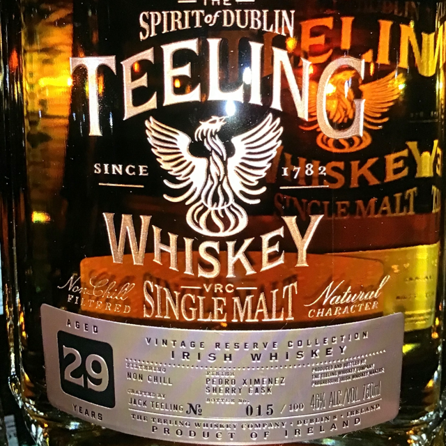 Teeling 1989 Vintage Reserve 29 Year Single Malt