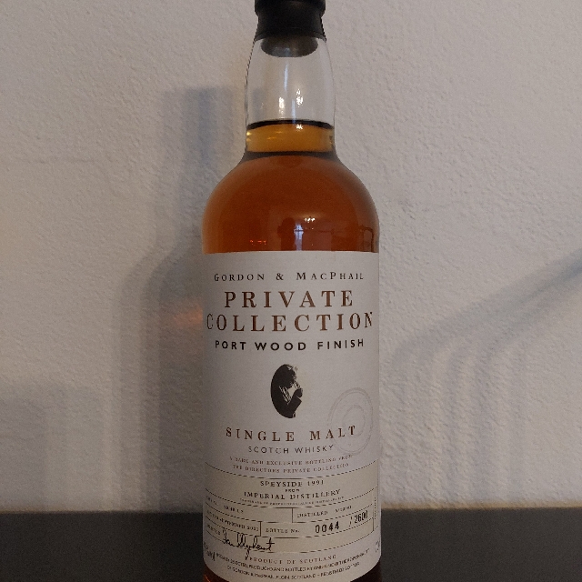 Imperial 1991 Private Collection Port Wood Finish (Gordon & MacPhail)