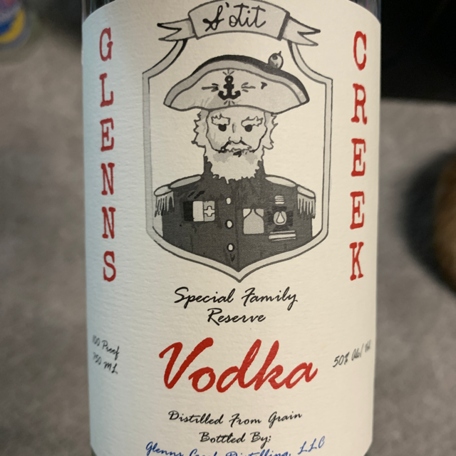 Glenns Creek Vodka