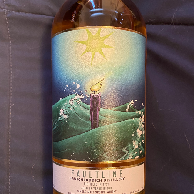 Faultline Bruichladdich Distillery Distilled 1991, Aged 27 Years in Oak