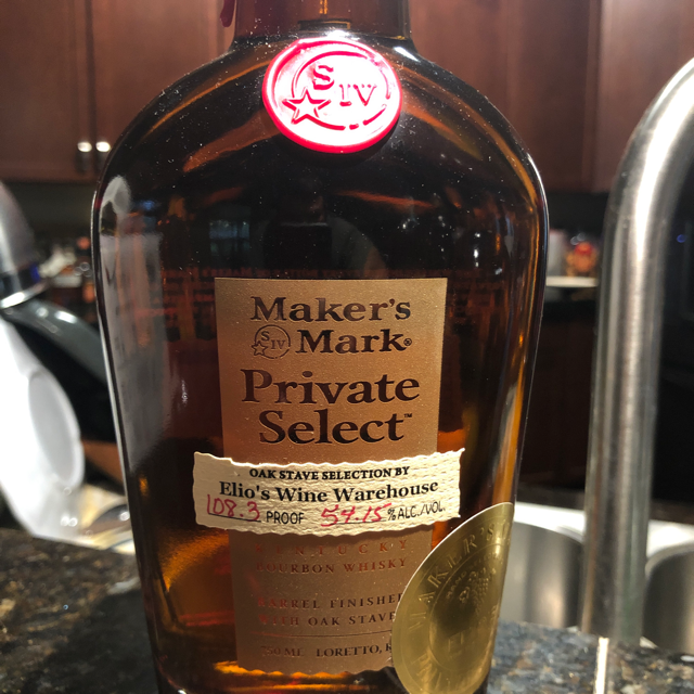 Maker's Mark Private Select Elio's Wine Warehouse