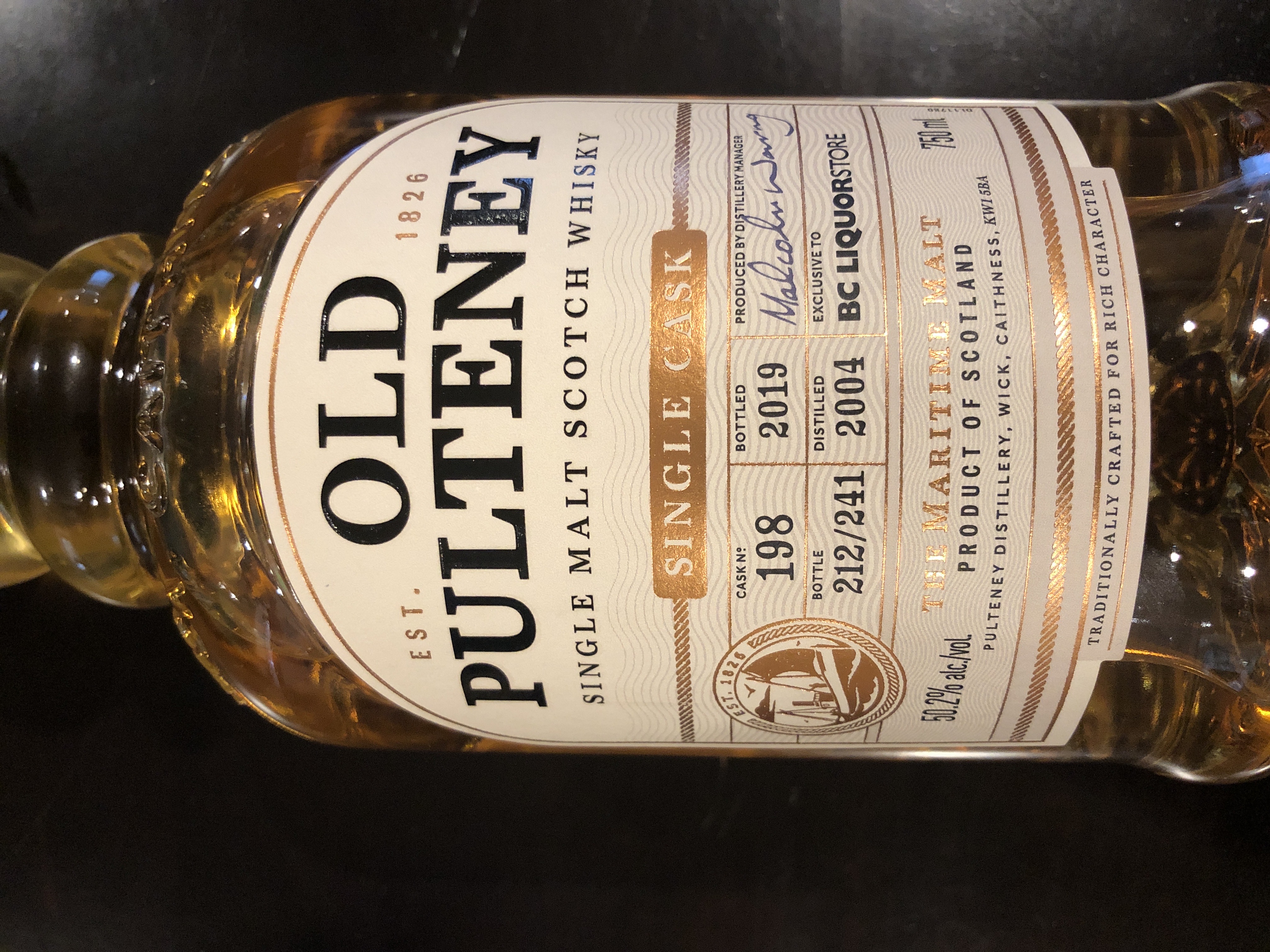 Old Pulteney Single Cask 2004