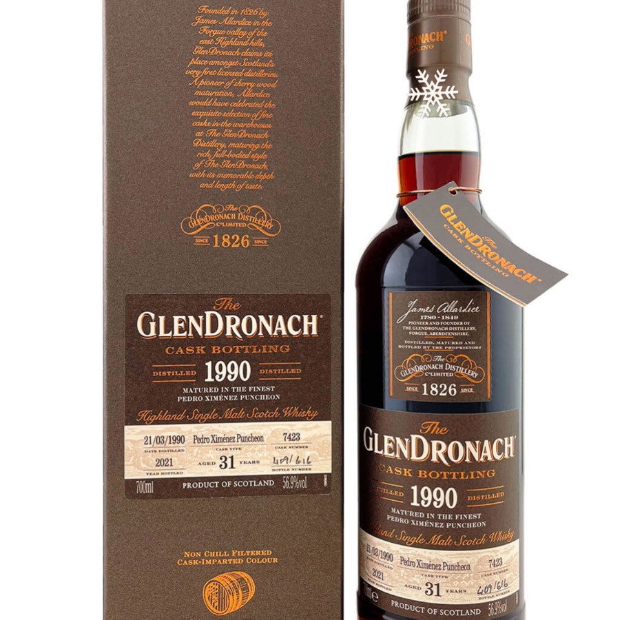 GlenDronach 1990 31 Year Old Batch 19 Cask #7423