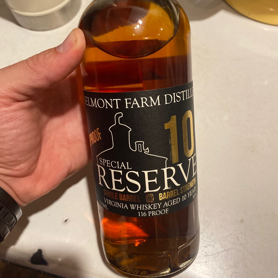 Belmont Farm 10 Year Special Reserve