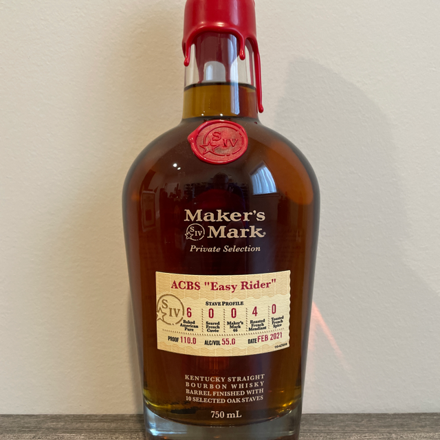 Maker's Mark - Private Selection (ACBS "Easy Rider", Feb 2021)