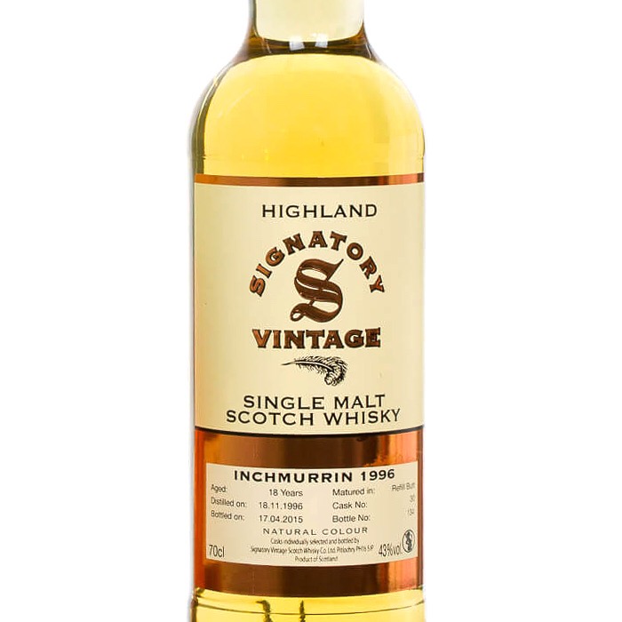 Inchmurrin 1996 18 year 86 Proof Collection (Signatory)