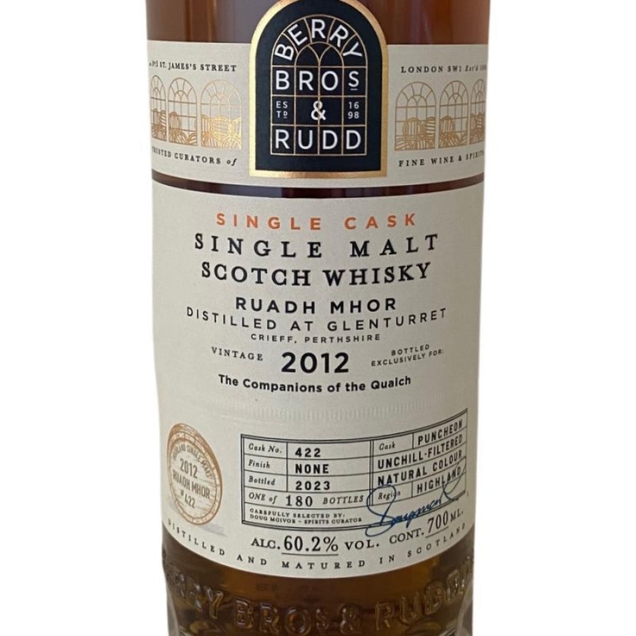 Berry Bros. & Rudd 2012 Ruadh Mhor (Companions of the Quaich)