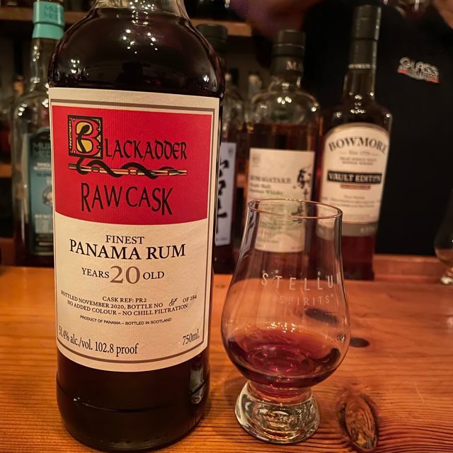Blackadder Panama 20 Year Rum