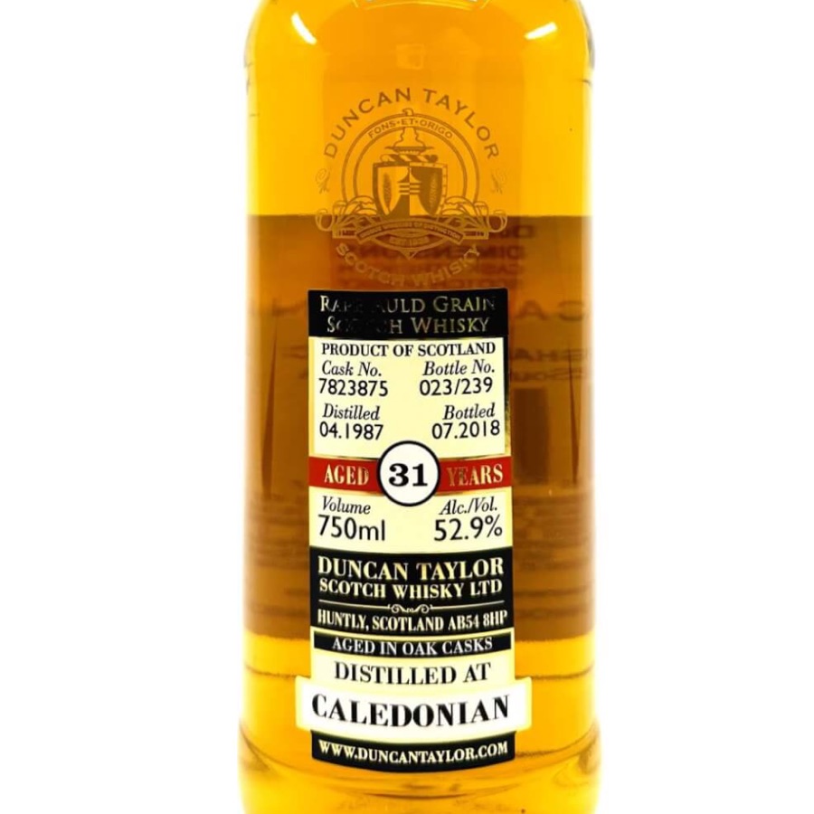 Caledonian 1987 31 Years (Duncan Taylor Rare Auld)