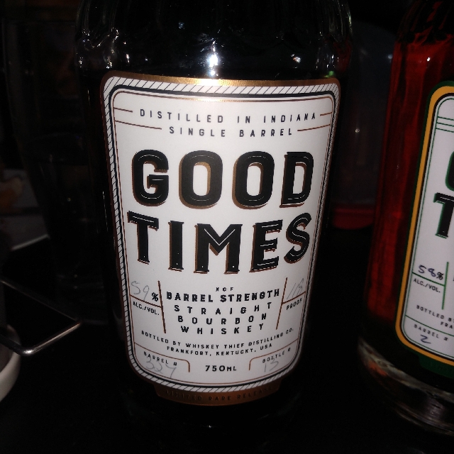 Good Times Barrel Strength Bouron
