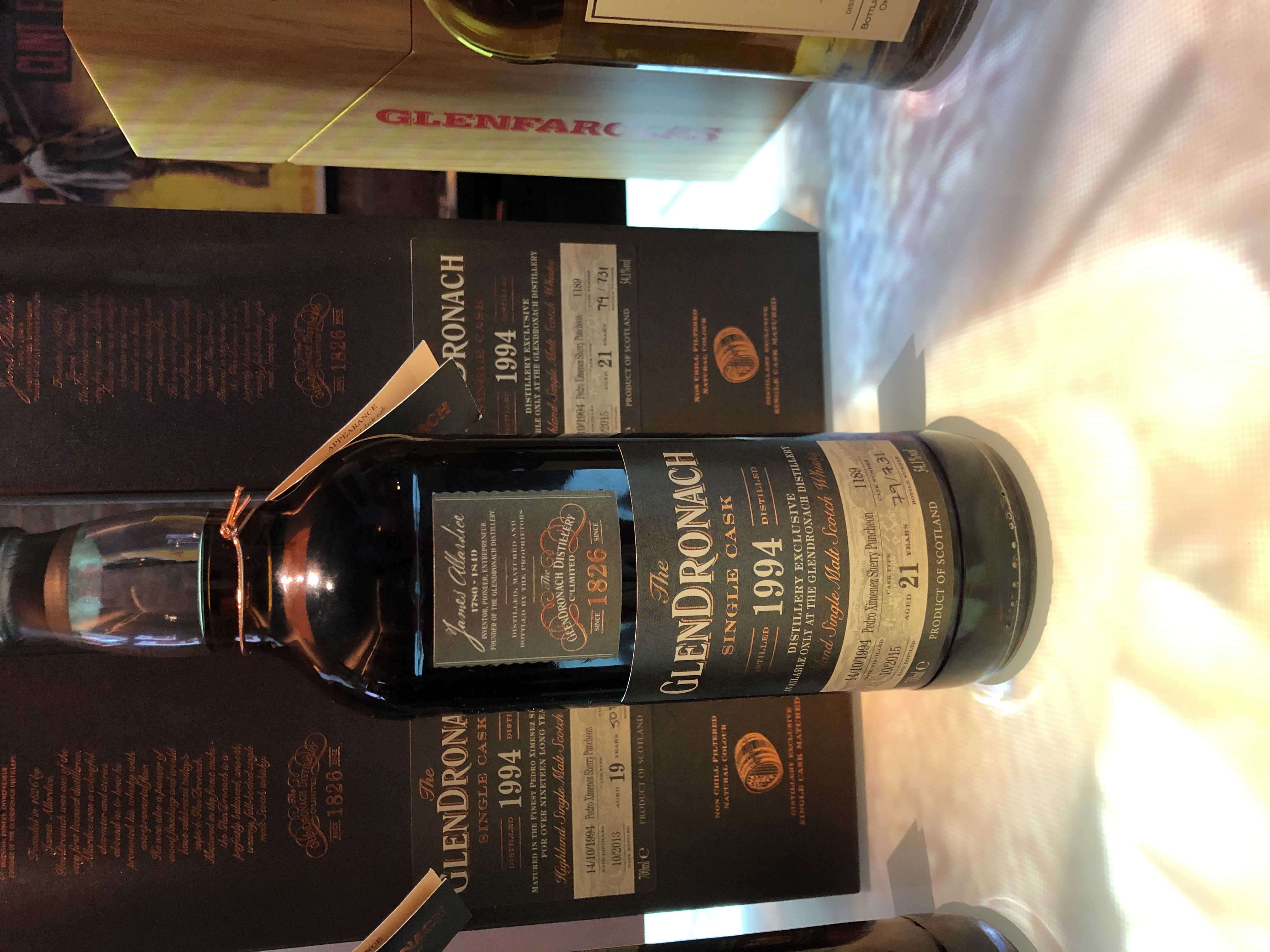 Glendronach 1994 21 Year PX Cask 1189