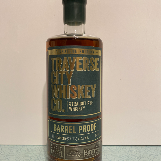 Traverse City Whiskey Co. Barrel Proof Single Barrel Straight Rye (Binny's)