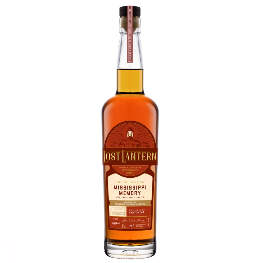 Lost Lantern Summer of Bourbon 2024: Mississippi Memory Rich Grain Distilling Mississippi Straight Bourbon
