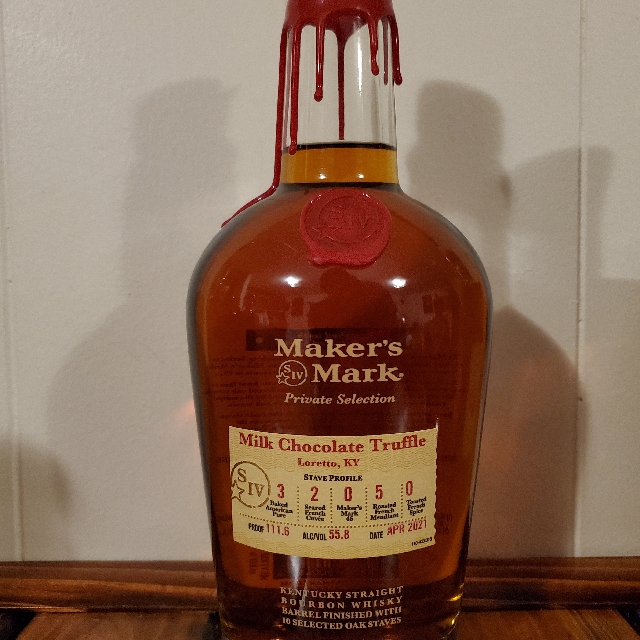 Maker's Mark Private Selection Milk Chocolate Truffle