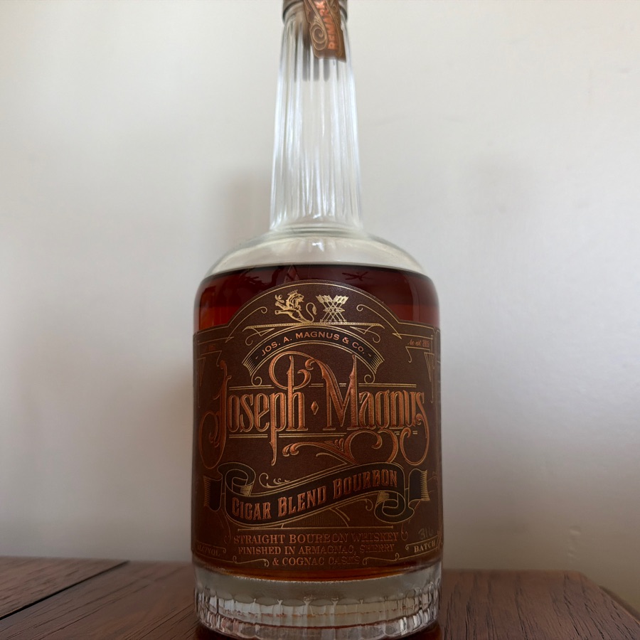 Joseph Magnus cigar blend bourbon batch 316