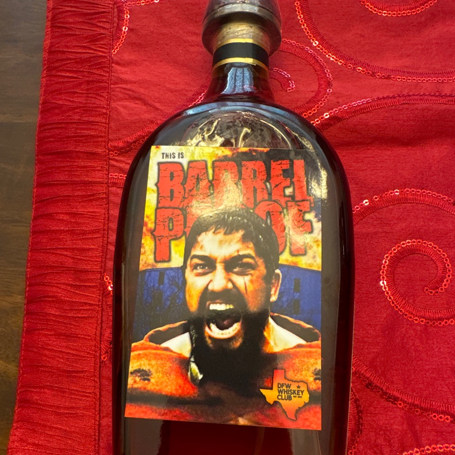 Elijah Craig Private Barrel - Angel's Liquor - Barrel 6327839 - DFWWC pick "This Is Barrel Proof"