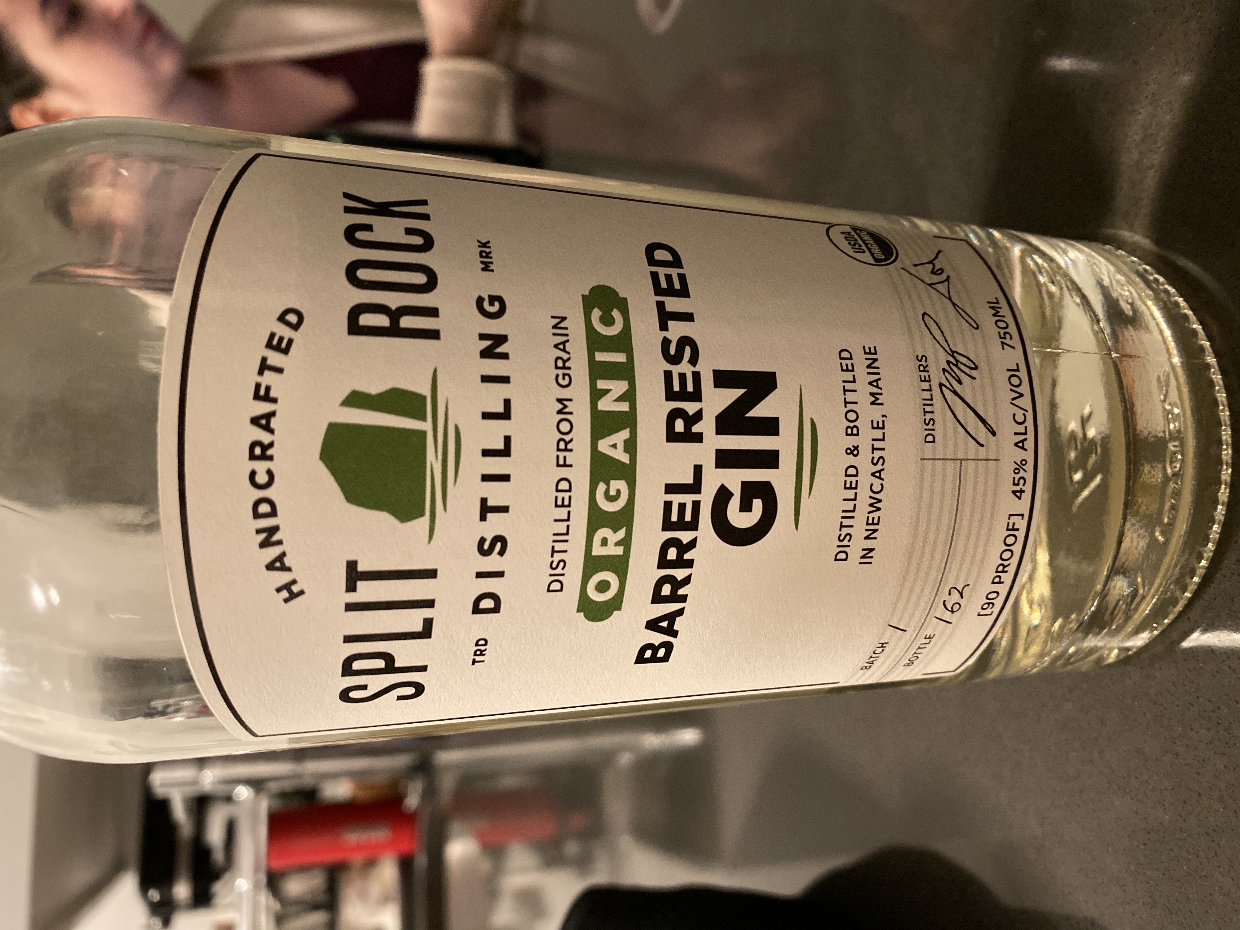 Split Rock Barrel Rested Gin