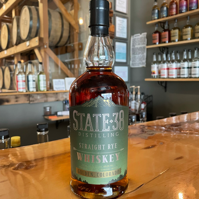 State 38 Straight Rye Whiskey