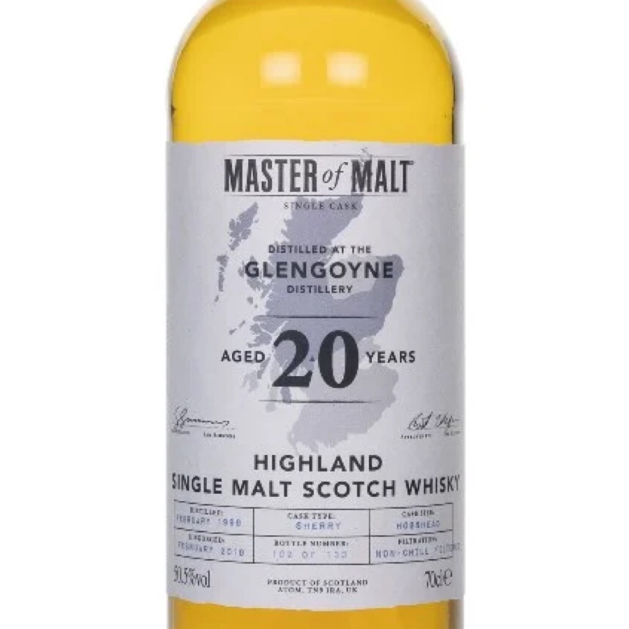 Glengoyne 20 Year Old 1999 Single Cask (Master of Malt)