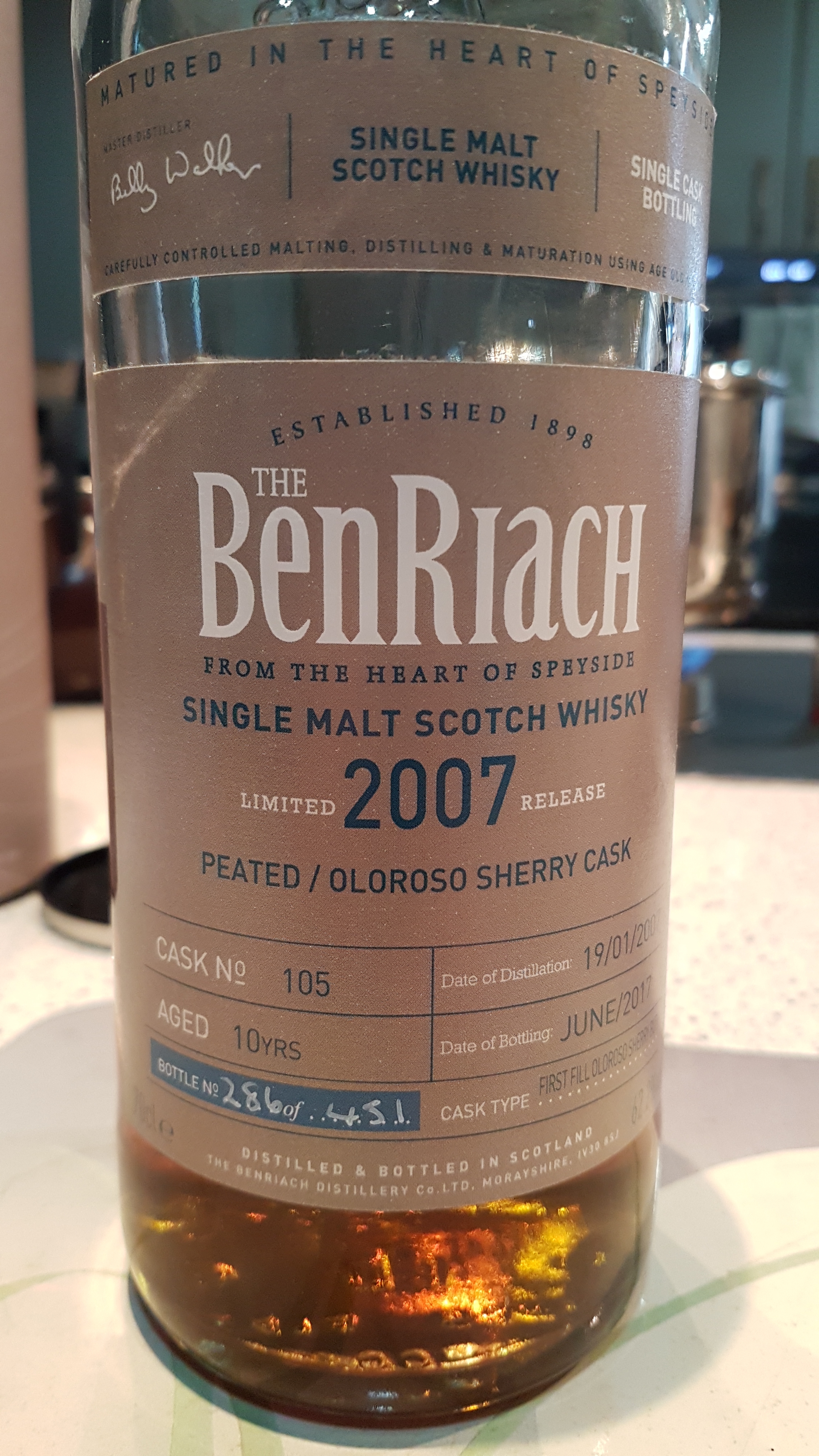 Peated / Oloroso Sherry Cask 10 year