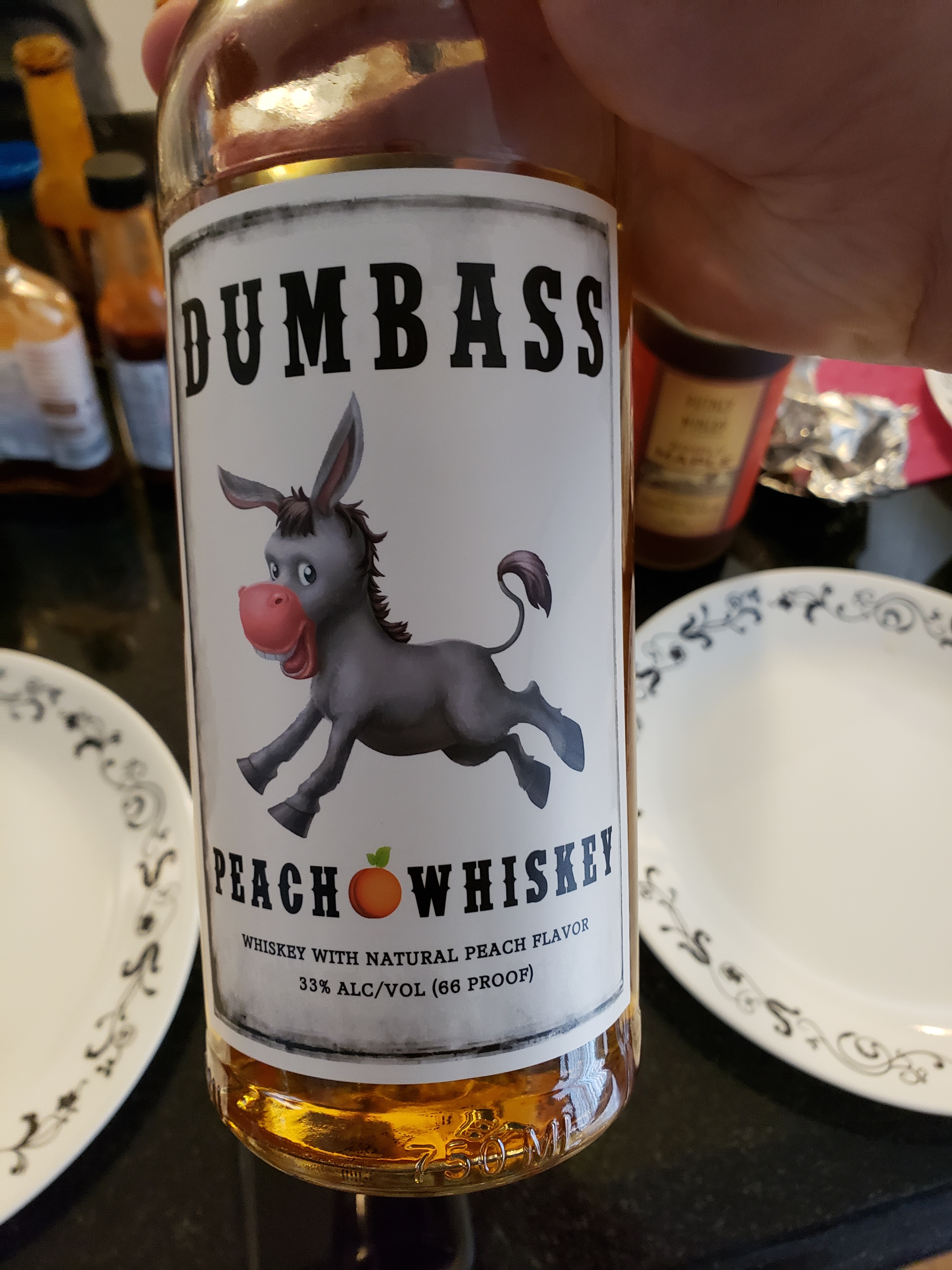 Dumbass Peach Whiskey