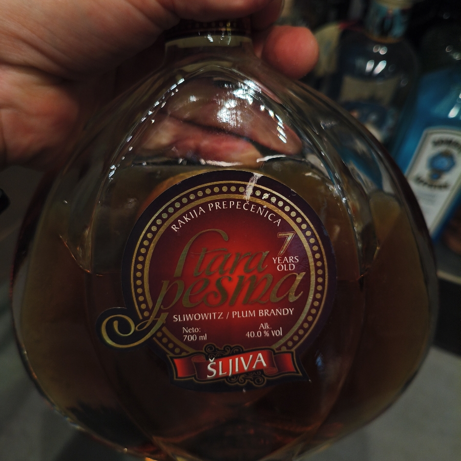 Stara Pessma - Slijivovicq - Plum Brandy - 7 Years