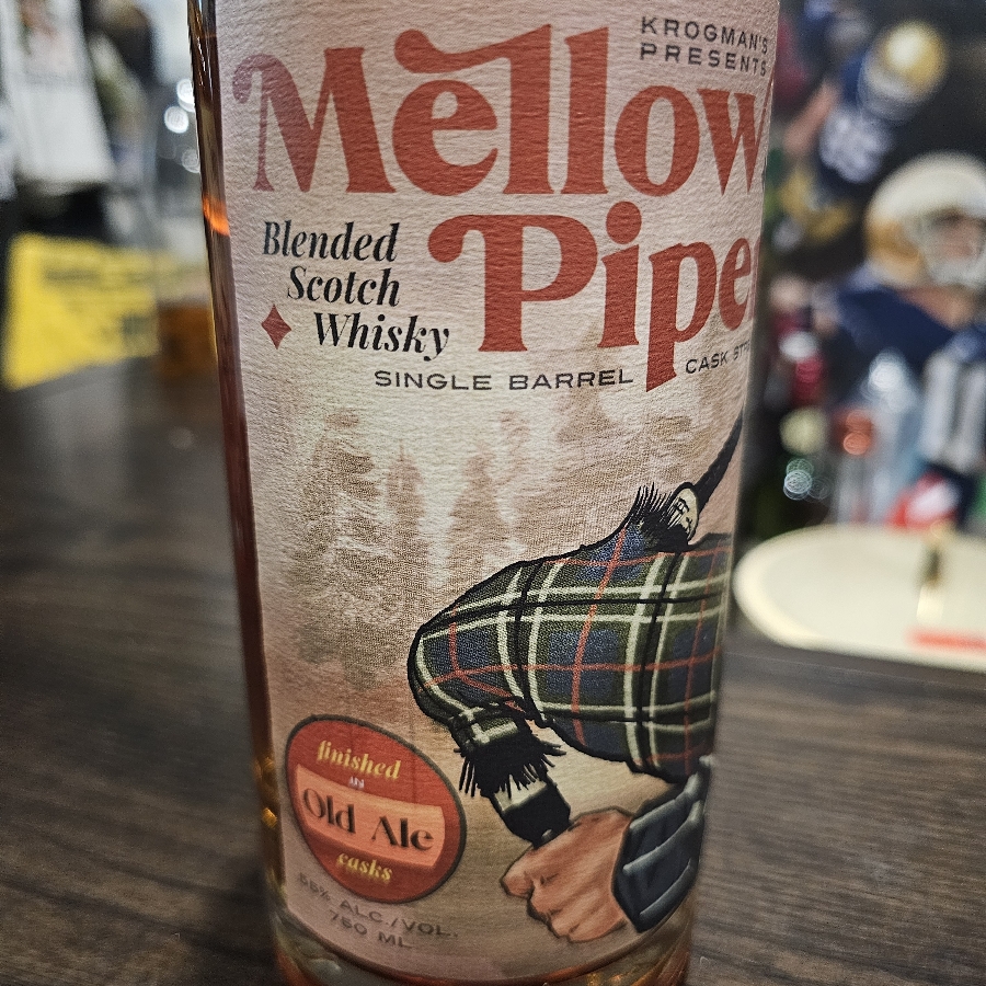 Krogman's Mellow Piper Blended Scotch Whisky Old Ale Cask